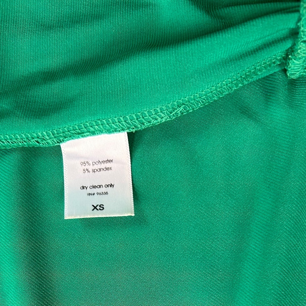 Susana Monaco Maxi Bandeau Elastic Green Dress, Size XS - Picture 12 of 14